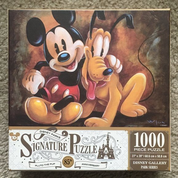 New Disney Pluto The Pup 85th Anniversary Puzzle